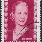 EVA PERON 2 Pesos - 1952-1953