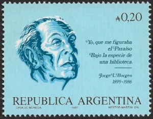 Jorge Luis Borges - Año 1987