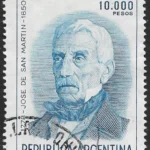 1778 - José de San Martin - 1850 - Año 1979 - Valor Facial 10.000 Pesos