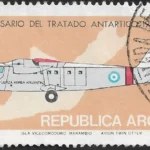 XX Aniversario del Tratado Antártico Avión Twin Otter - Año 1981